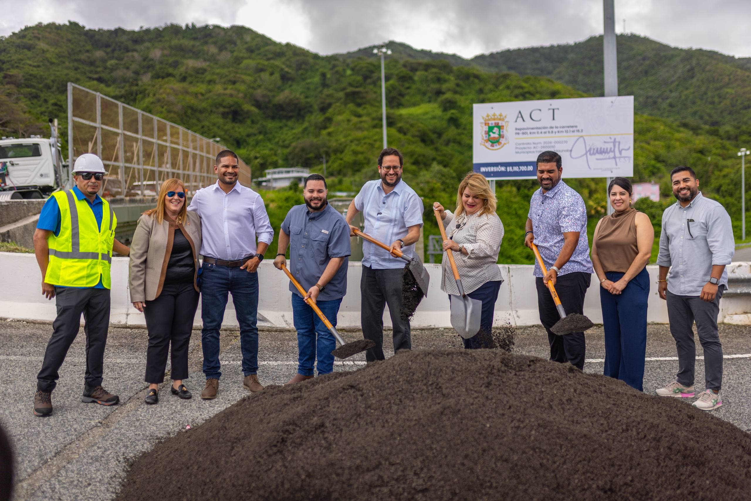 Gobernadora anuncia repavimentación de tramo de la PR-901 entre Yabucoa y Maunabo