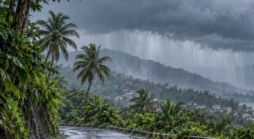 Onda tropical cercana traerá lluvias a la región durante este miércoles