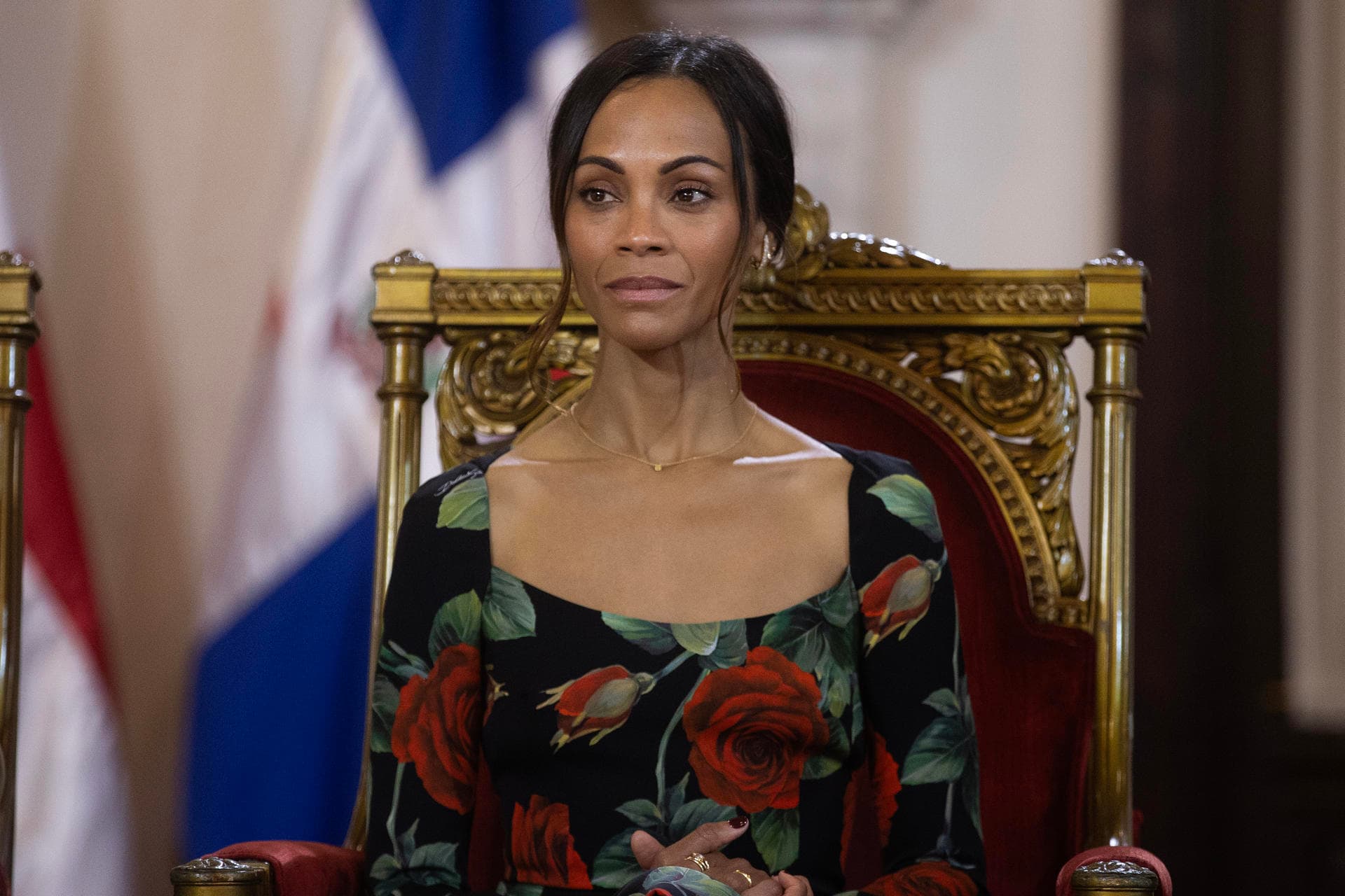 Zoe Saldaña se identifica con el rol de Neytiri "en la pasión por las raíces familiares"