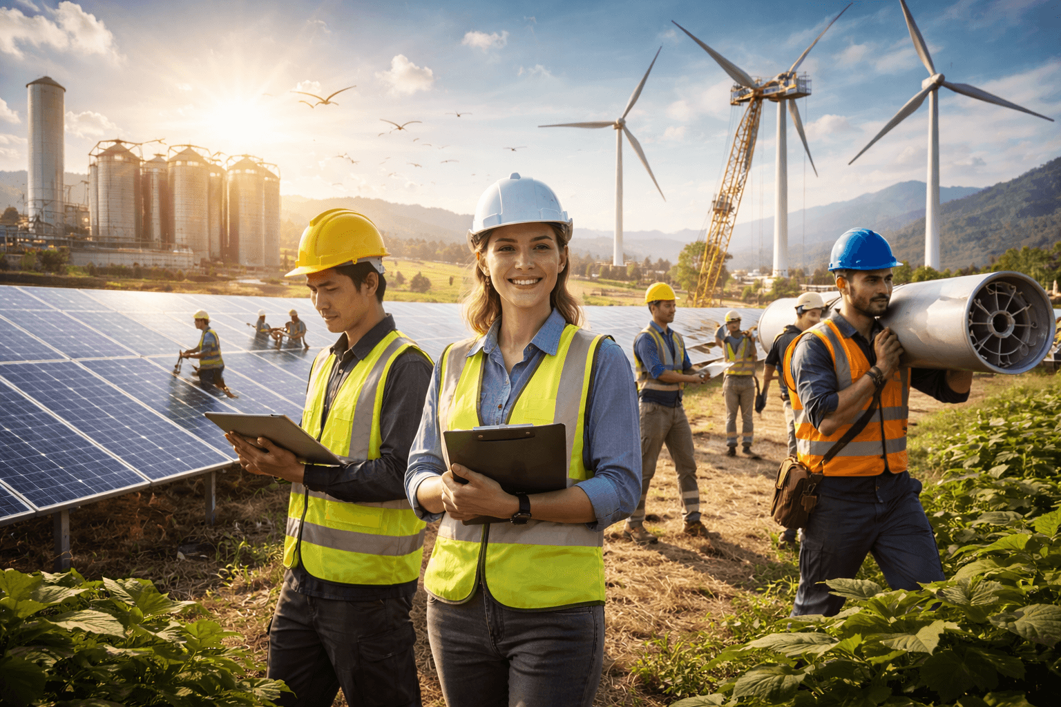 El empleo en energías renovables registró en 2024 su primera desaceleración