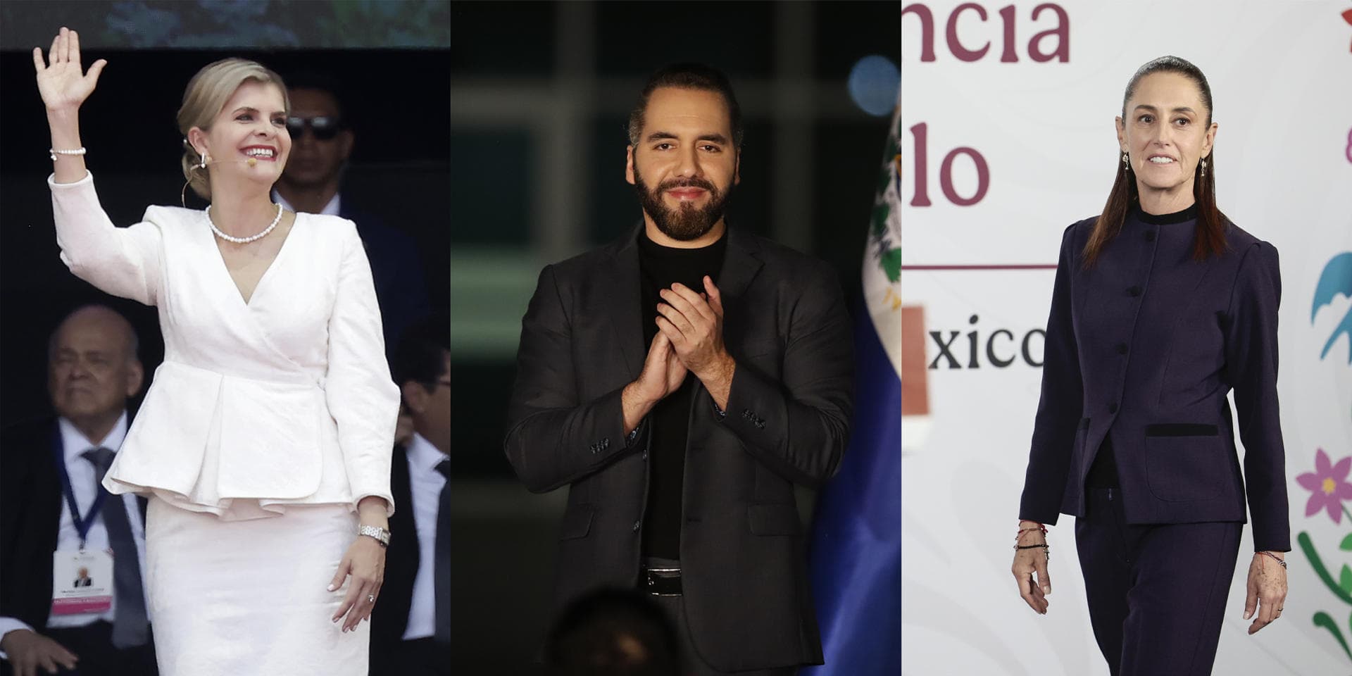 Bukele y Sheinbaum lideran aprobación presidencial en Latinoamérica