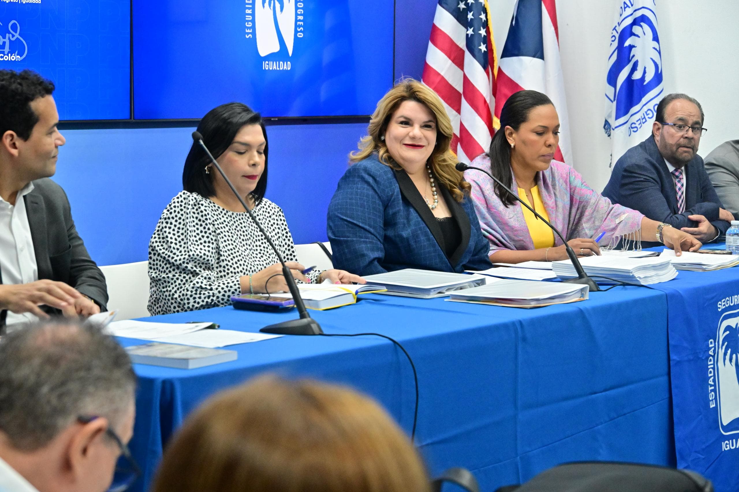 Presidenta del PNP reúne al directorio del partido