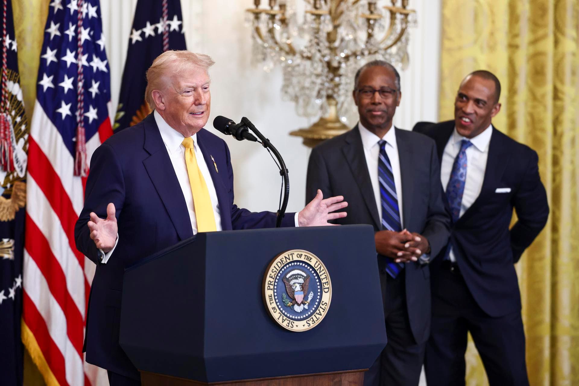 Trump celebra el Mes de la Historia Negra