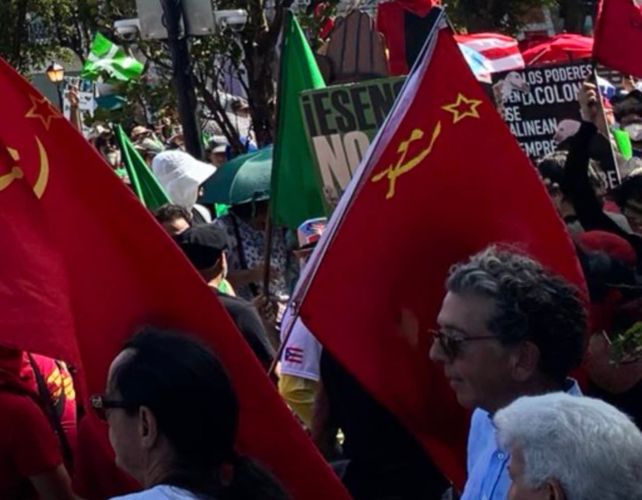 Fracasa marcha pro independencia convocada por la izquierda