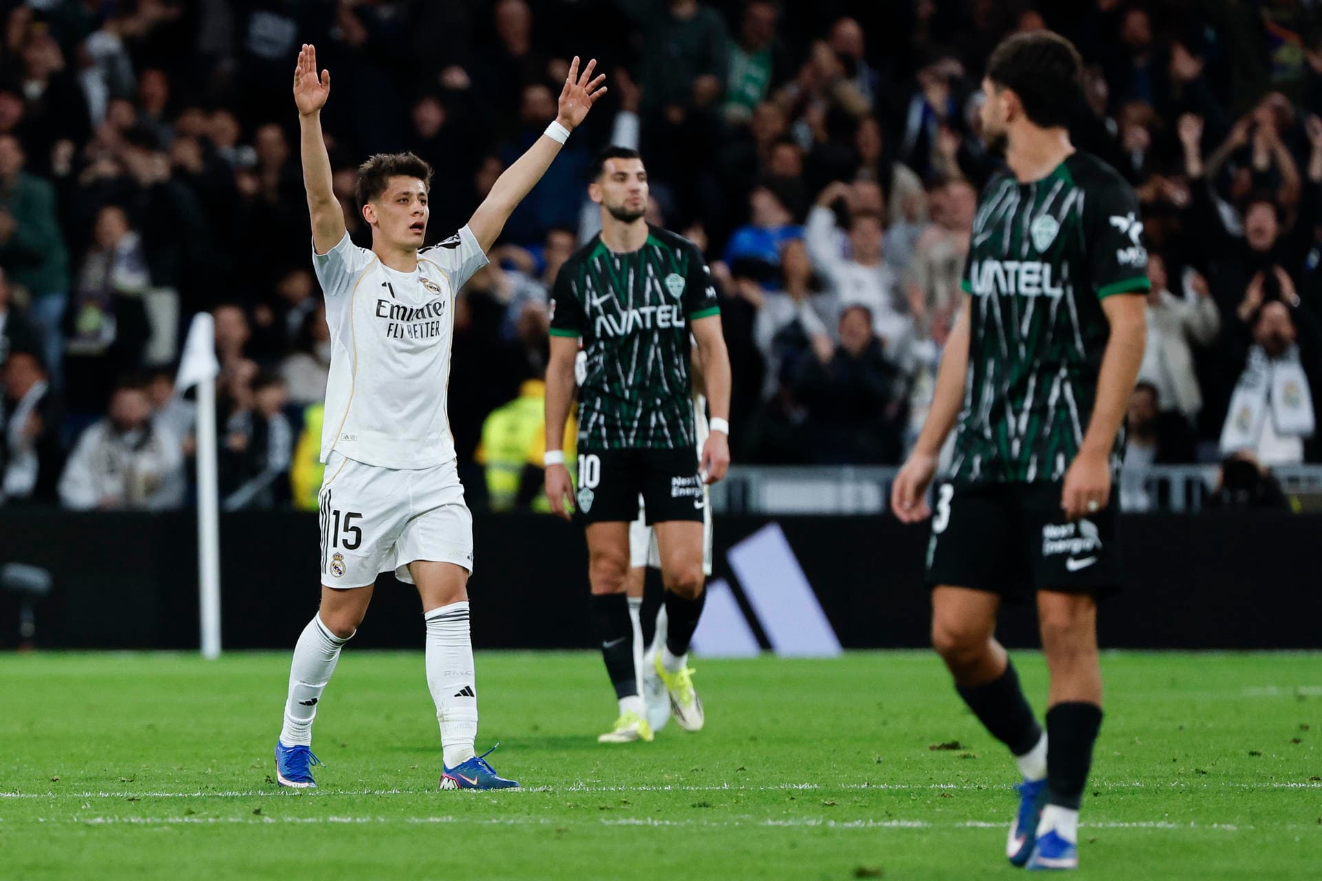 El Real Madrid barre al Eche