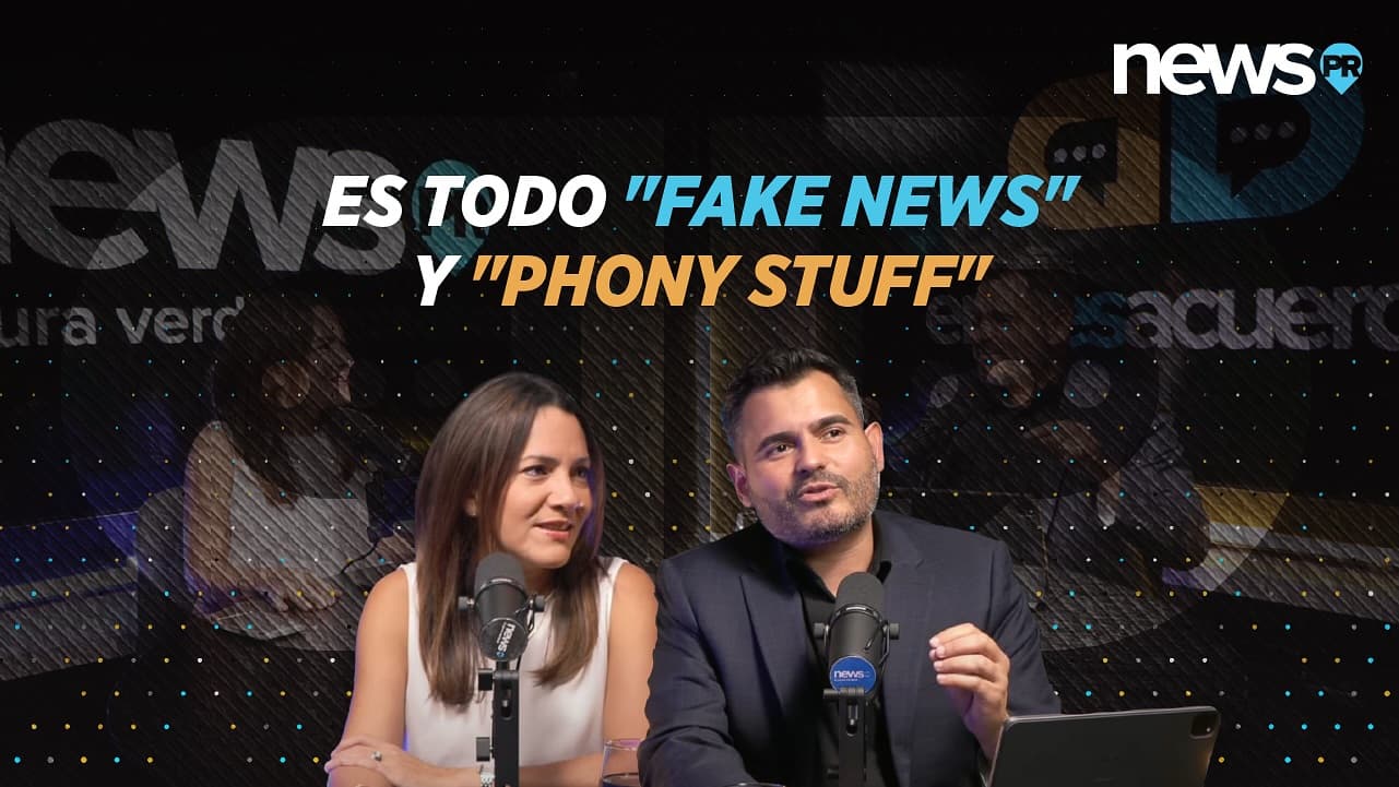 En Desacuerdo: Es todo "fake news" y "phony stuff"