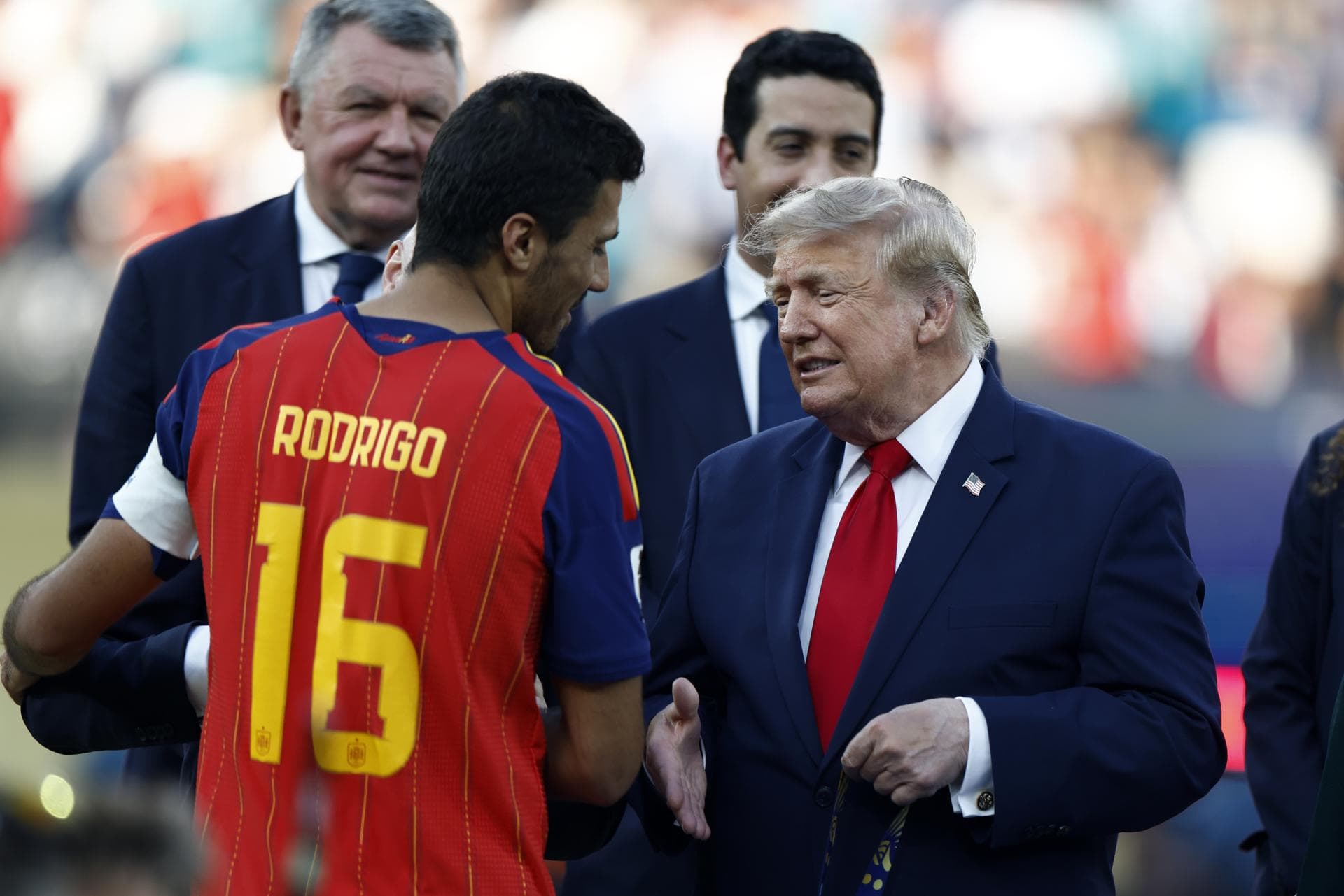 Trump dice tras la victoria de 'La roja' que ya no hay "tensiones" con España