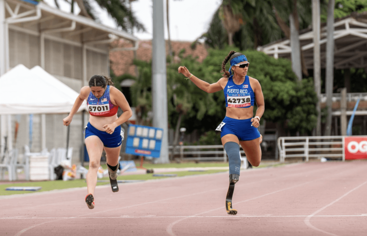 Yaimillie Díaz conquista doble oro y establece dos marcas personales en Grand Prix de Paraatletismo
