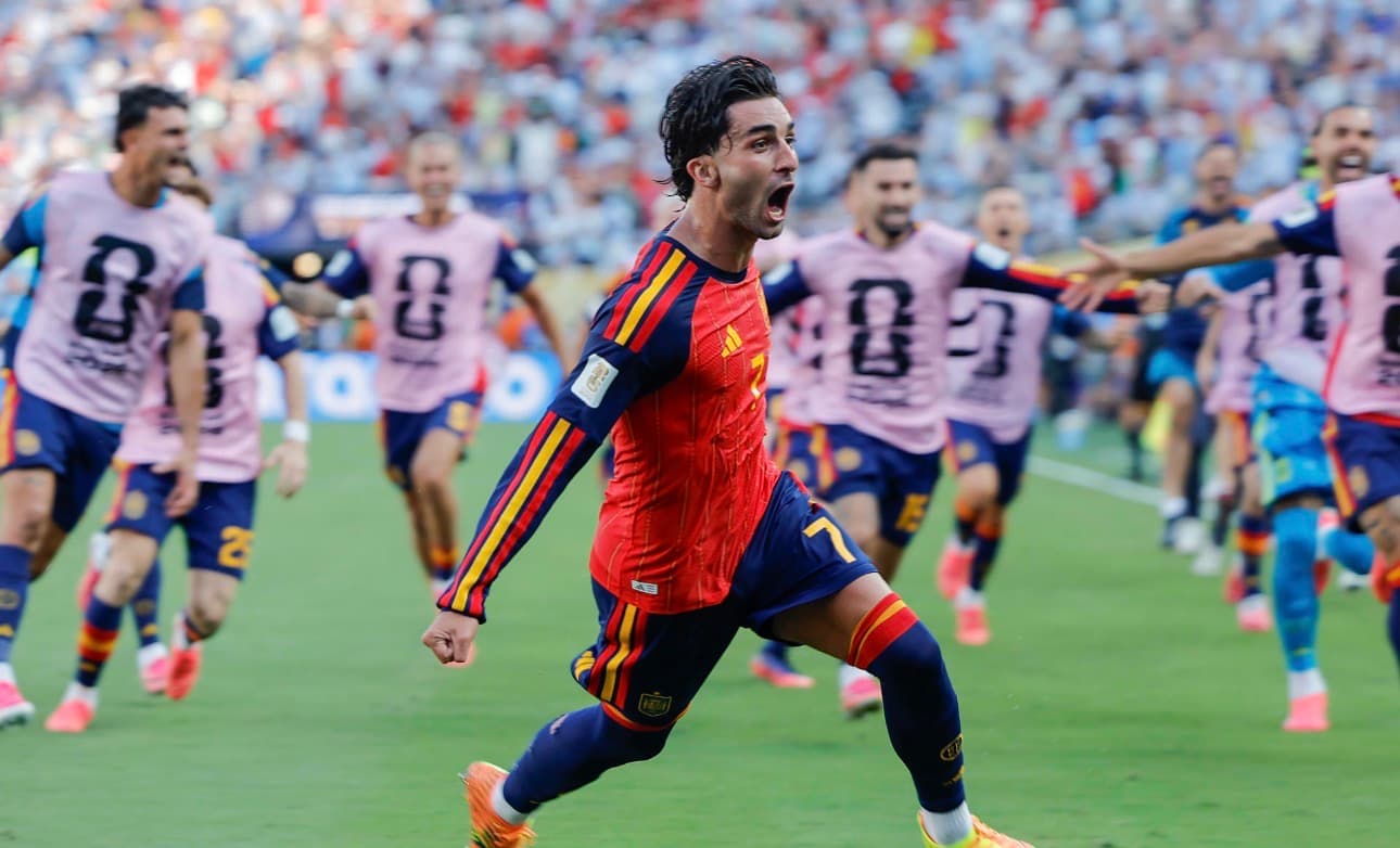 España se convierte en el campeón del Mundial de fútbol