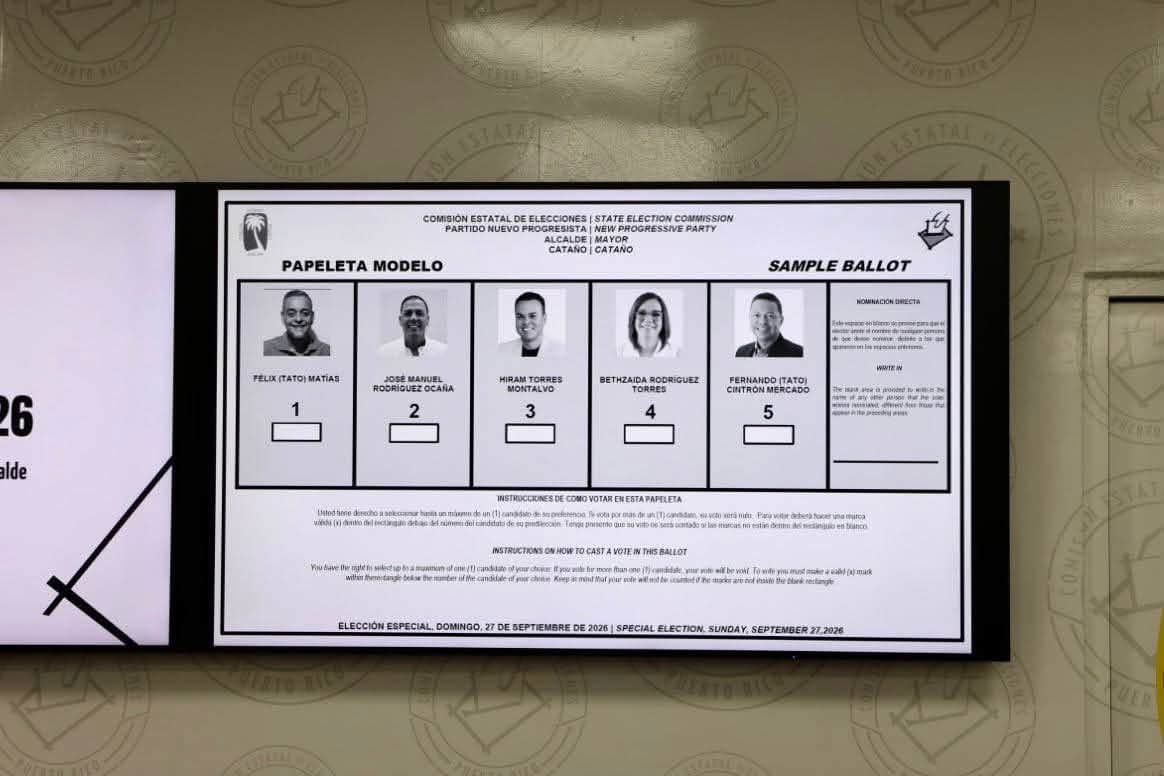 PNP informa determinación judicial sobre elección en Cataño