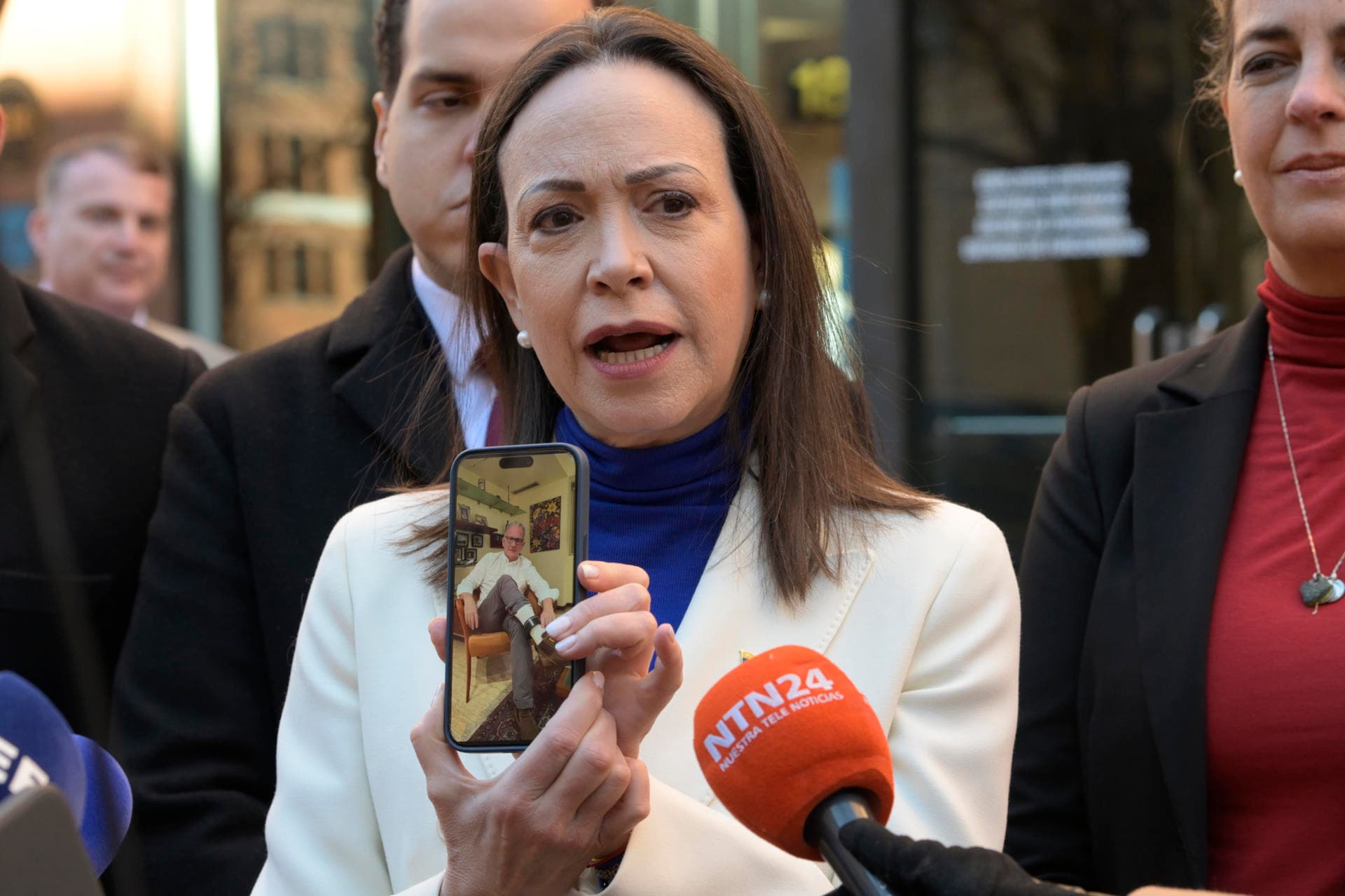 Machado acusa de "tiranía" al Gobierno venezolano