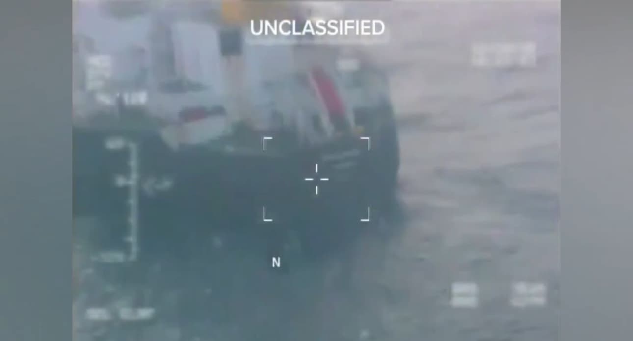 EE.UU. confirma que interceptó un petrolero con bandera panameña cerca de Venezuela