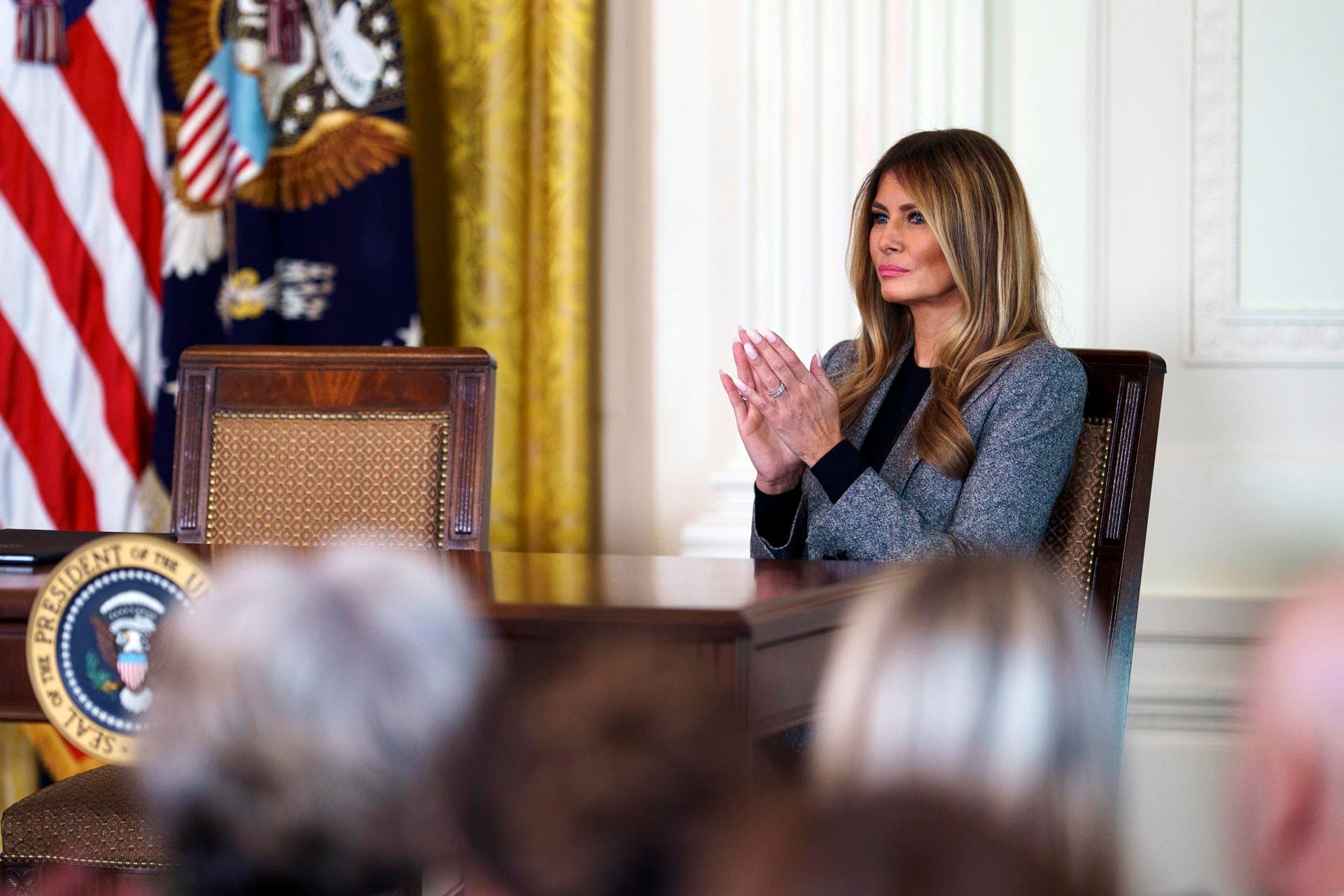 Melania Trump pide "unidad" y protestas "en paz" para rebajar la tensión en Mineápolis