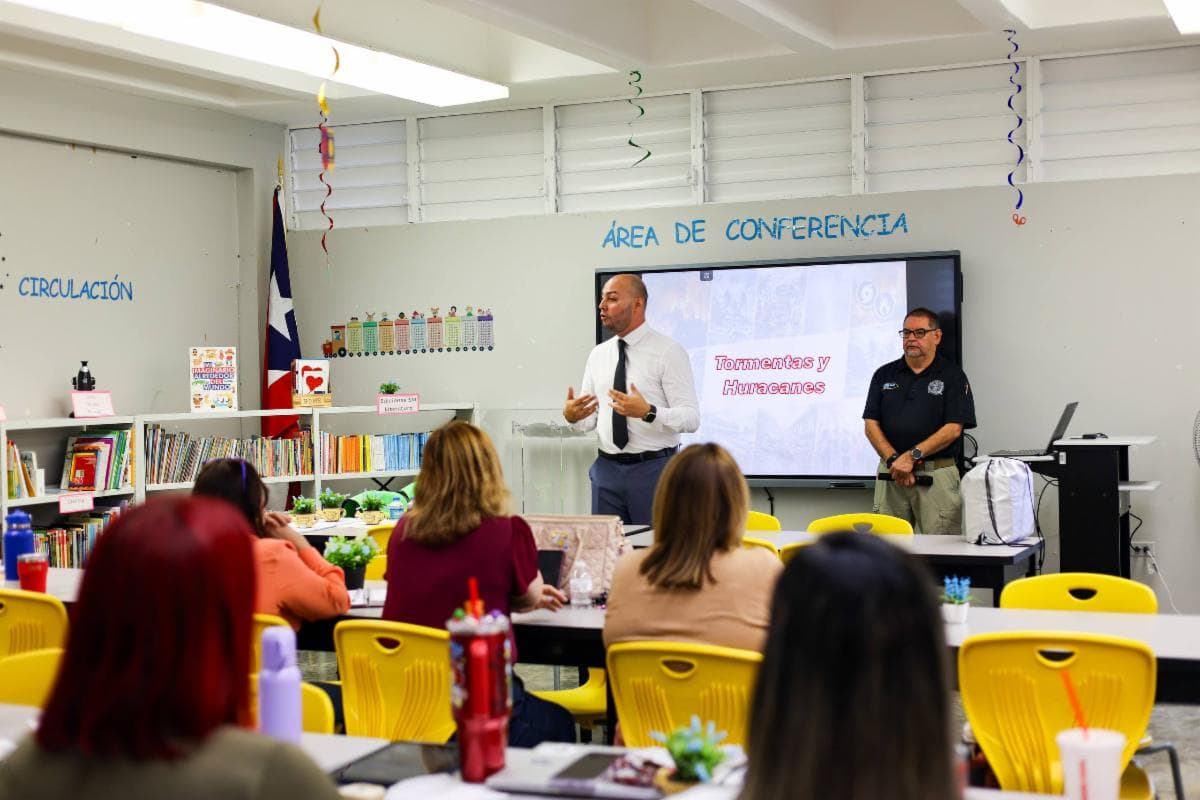 Más de 22,000 empleados de Educación recibirán capacitación para responder a emergencias