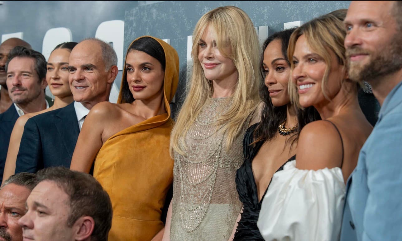 Nicole Kidman y Zoe Saldaña encabezan el estreno de ‘Lioness’ en Nueva York