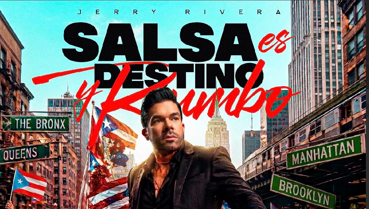 Jerry Rivera honra a boricuas fuera de la isla con su nuevo sencillo "Salsa es Destino y Rumbo"