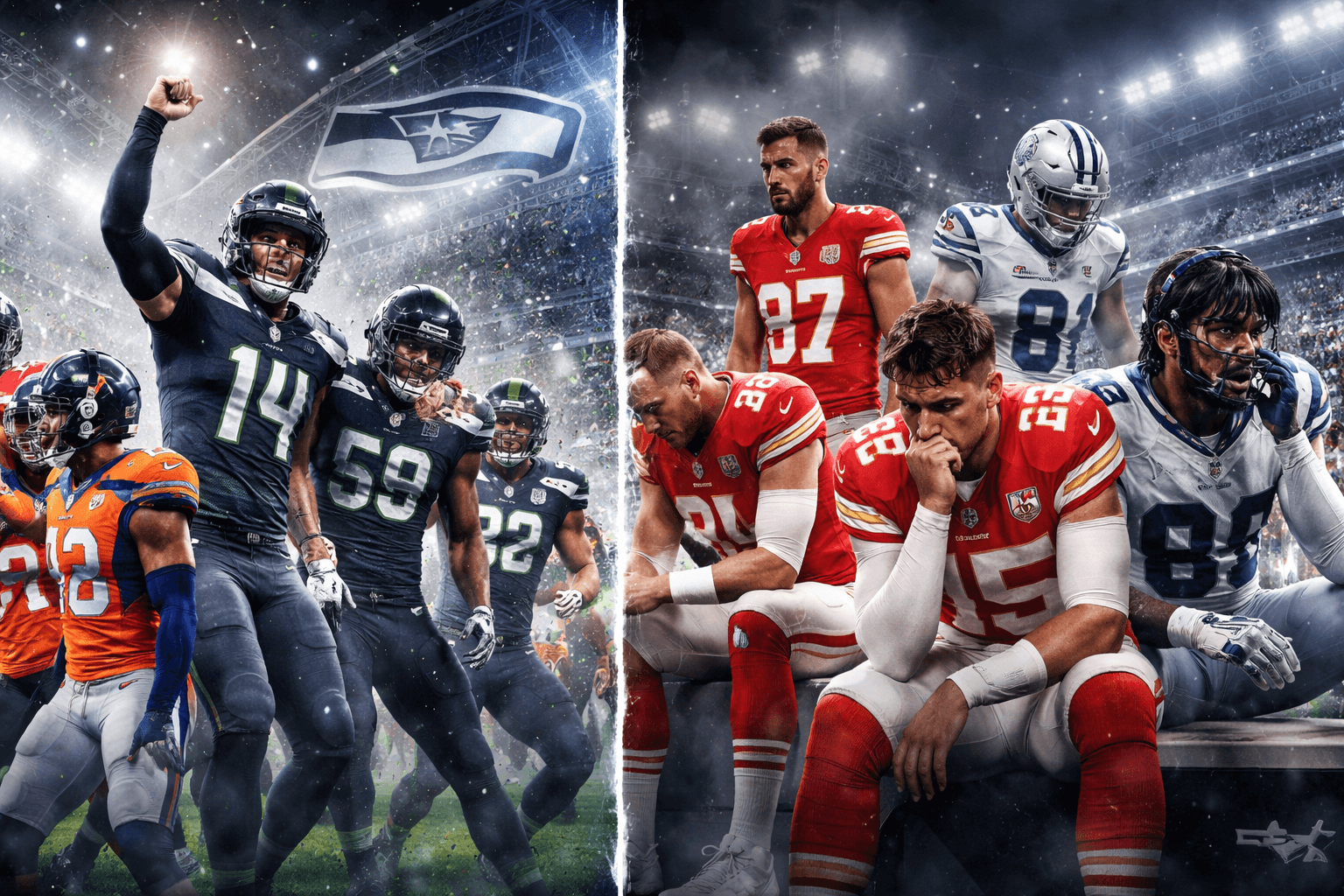 Seahawks y Broncos, las revelaciones de la temporada de NFL