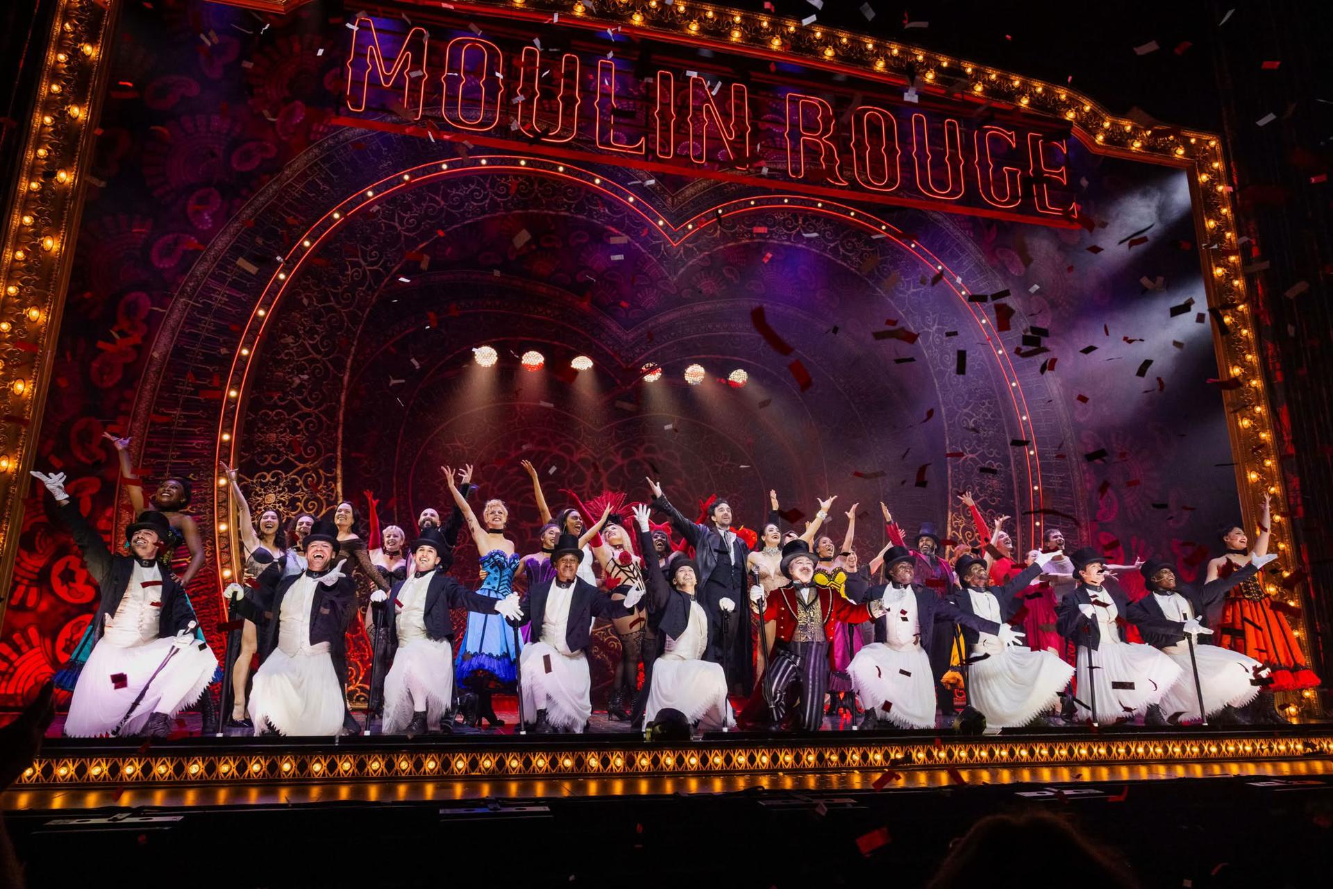 Imagen del artículo de NewsPR: 'Moulin Rouge! baja el telón en Broadway después de siete años