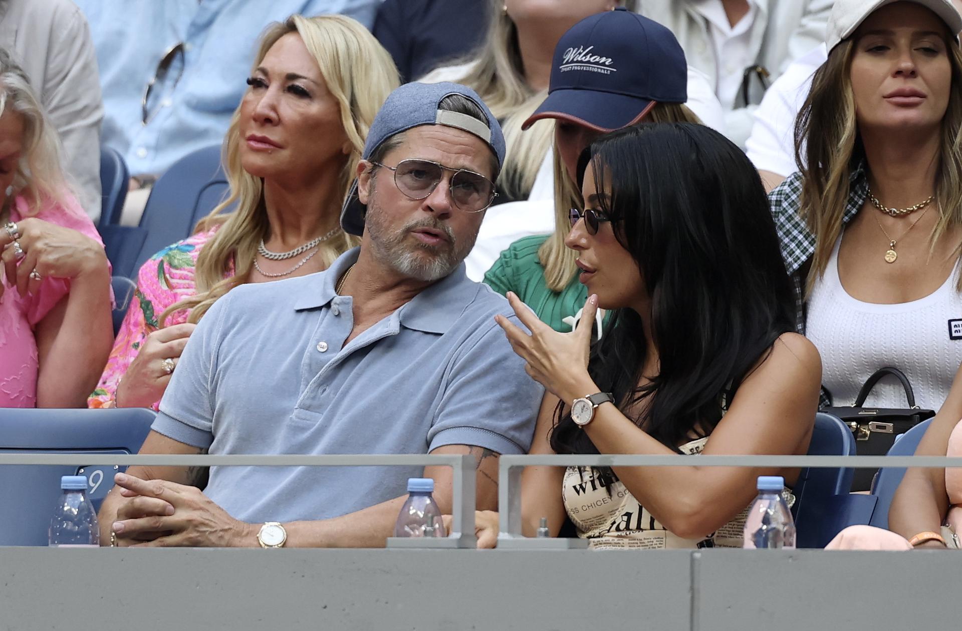 Imagen del artículo de NewsPR: Brad Pitt, Pink y Ronaldo lideran el desfile de estrellas en la final del Abierto de EEUU