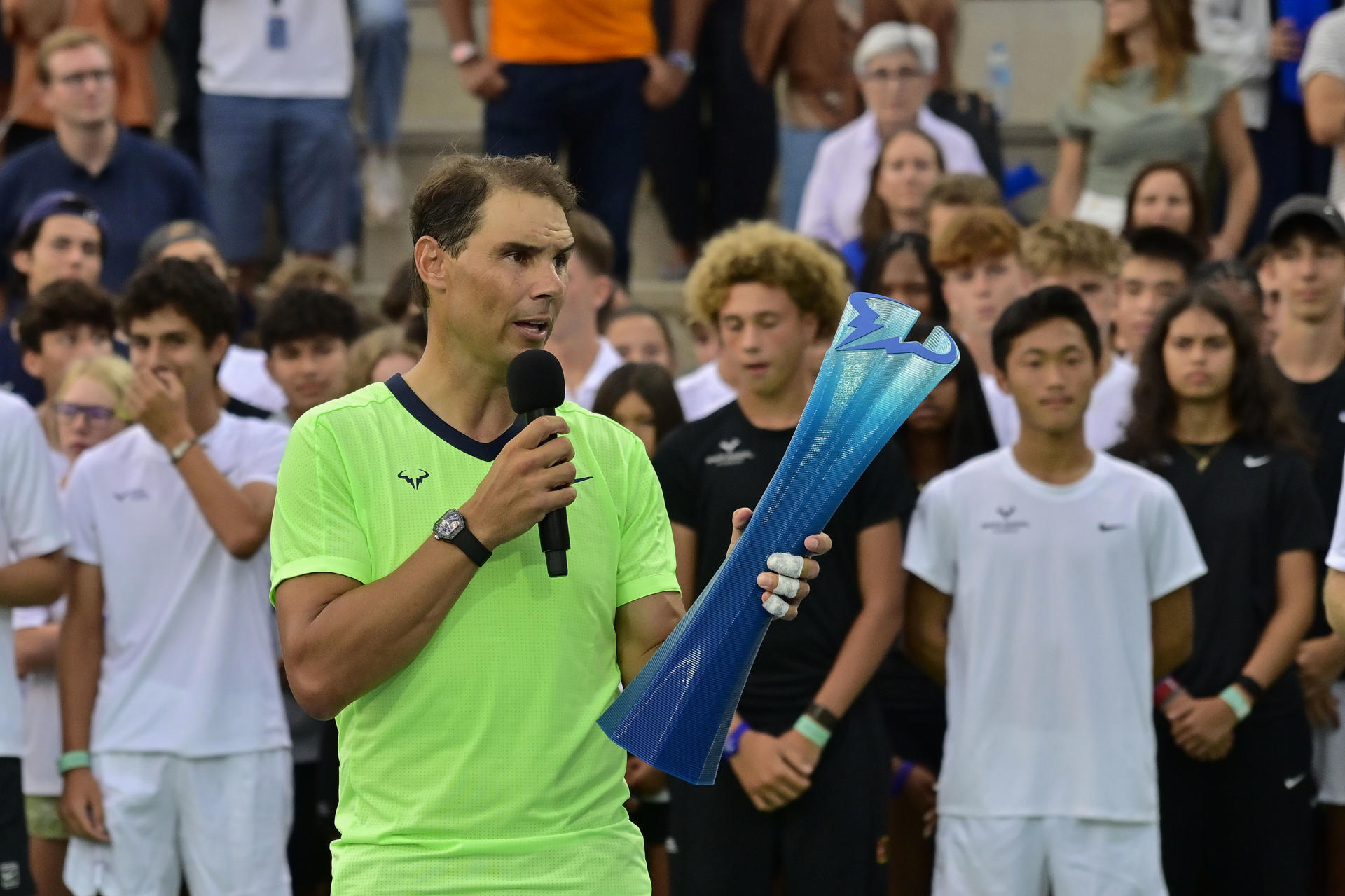 Imagen del artículo de NewsPR: Rafa Nadal jugará un torneo de exhibición en La Vegas en febrero de 2027