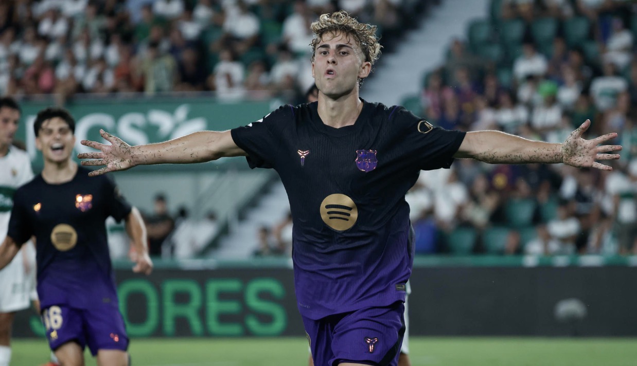 Imagen de la cobertura de: El Barcelona debuta con triunfo ofensivo ante el Elche