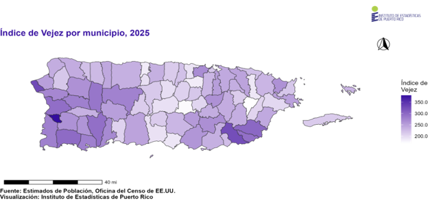 Imagen del artículo de NewsPR: Puerto Rico tiene 237 adultos mayores por cada 100 menores de 15 años
