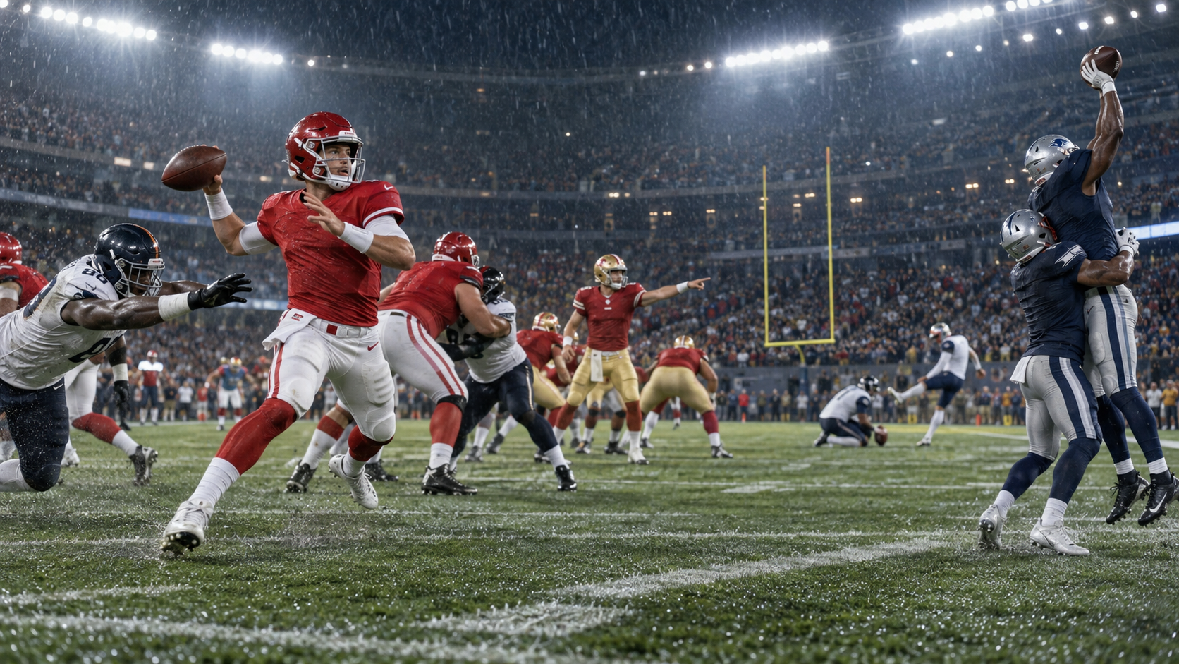 Imagen de la cobertura de: Mahomes y los Chiefs vencen 33-30 a Indianápolis en tiempo extra