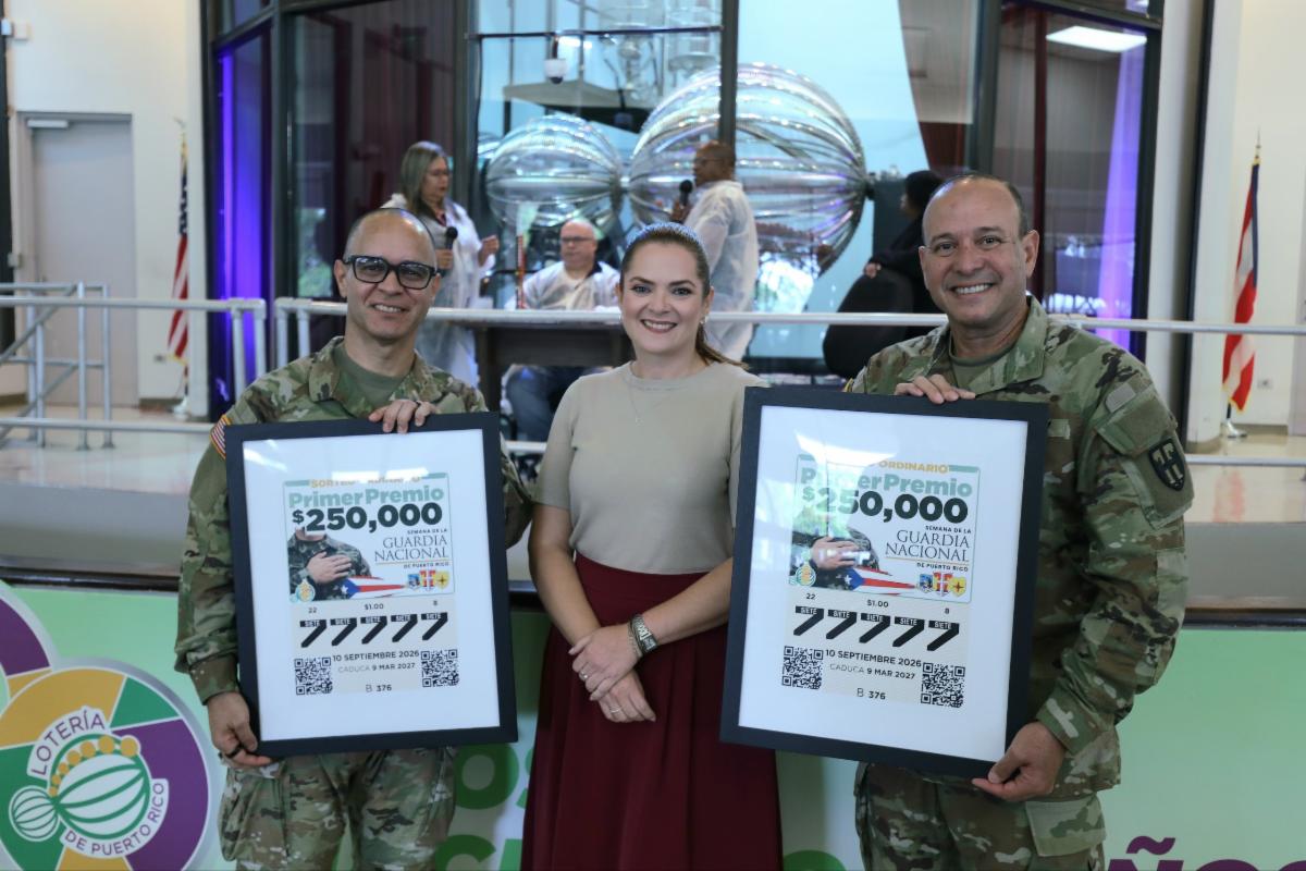 Imagen del artículo de NewsPR: Lotería dedica billete conmemorativo a la Guardia Nacional de Puerto Rico