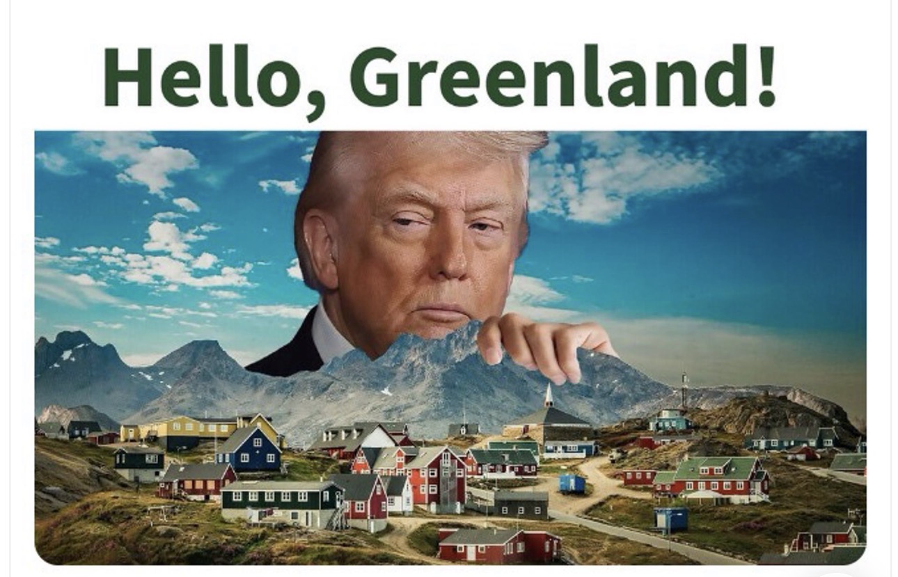 Imagen del artículo de NewsPR: Trump vuelve a mostrar interés por Groenlandia en un mensaje en su red Truth Social